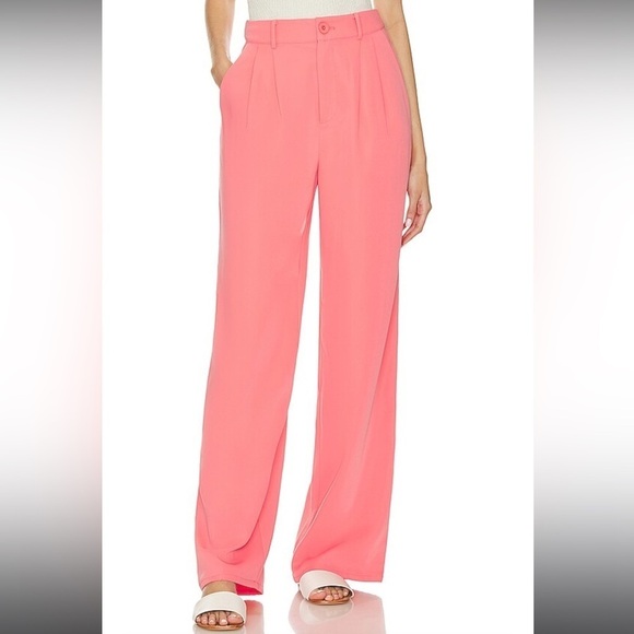 Lovers + Friends x Jetset Christina Sydney Pant in Coral Pink Medium - Picture 4 of 10